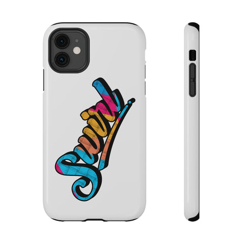 Dual-Layer Phone Case - White