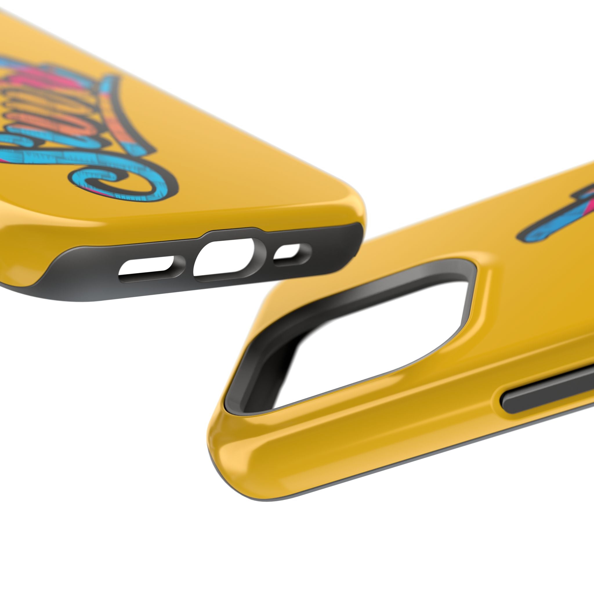 Dual-Layer Phone Case - Yellow