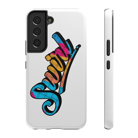 Dual-Layer Phone Case - White