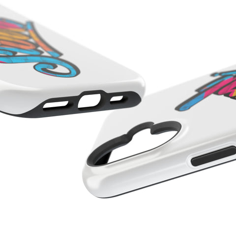 Dual-Layer Phone Case - White