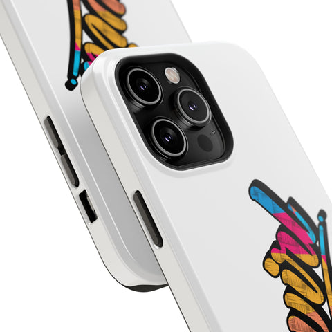 Dual-Layer Phone Case - White