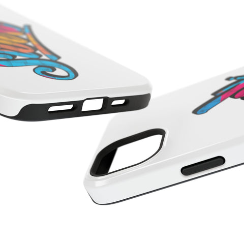 Dual-Layer Phone Case - White