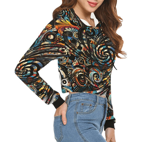 Women's Cropped Hoodie