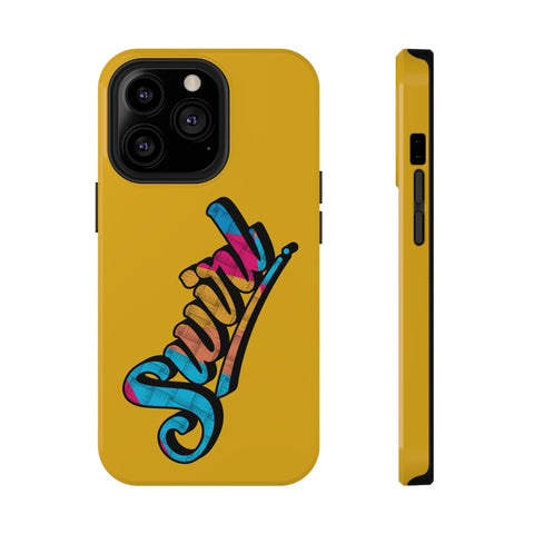 Dual-Layer Phone Case - Yellow