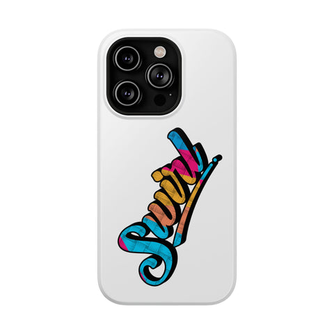 Dual-Layer Phone Case - White