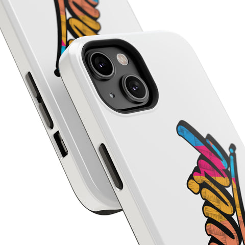 Dual-Layer Phone Case - White
