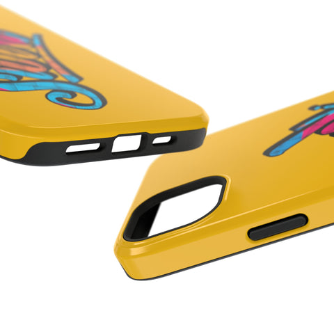 Dual-Layer Phone Case - Yellow