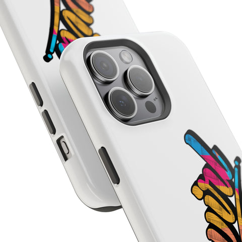 Dual-Layer Phone Case - White