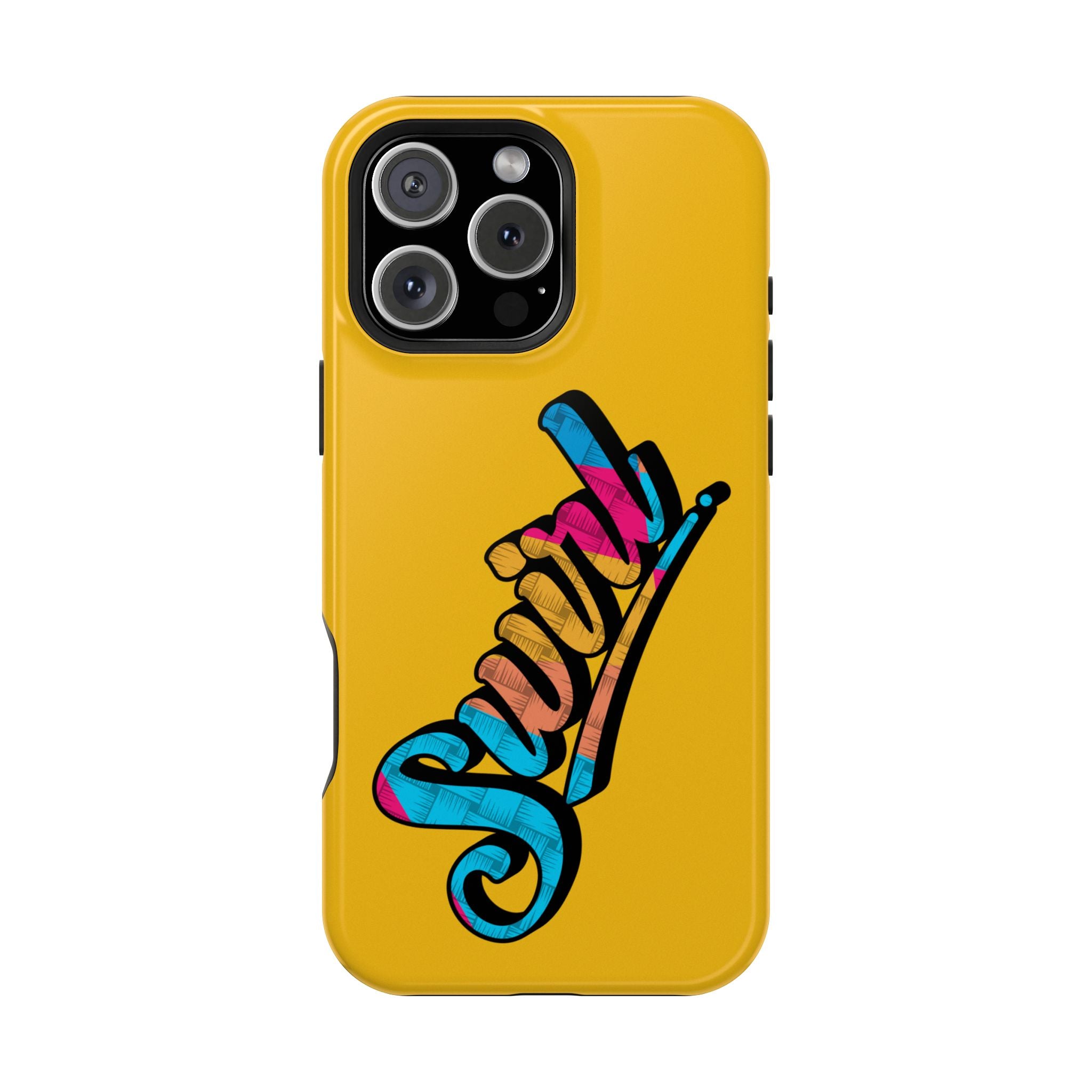Dual-Layer Phone Case - Yellow