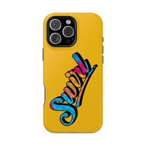 Dual-Layer Phone Case - Yellow