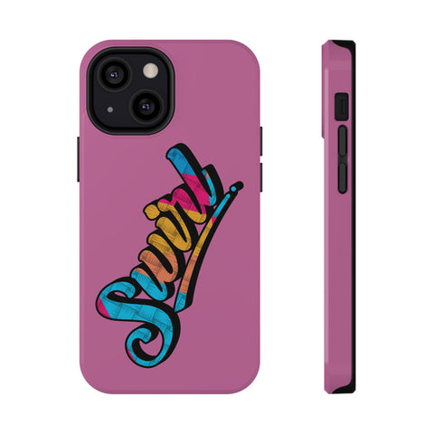 Dual-Layer Phone Case - Pink