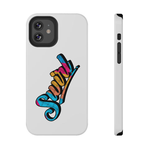Dual-Layer Phone Case - White