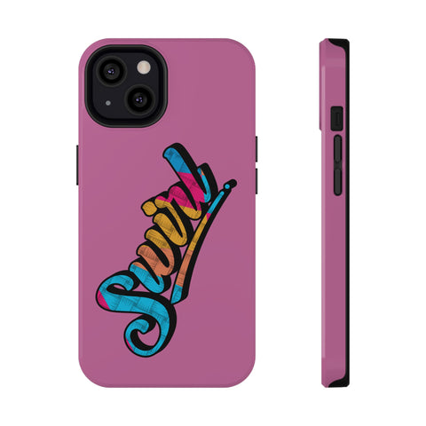 Dual-Layer Phone Case - Pink