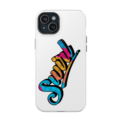 Dual-Layer Phone Case - White