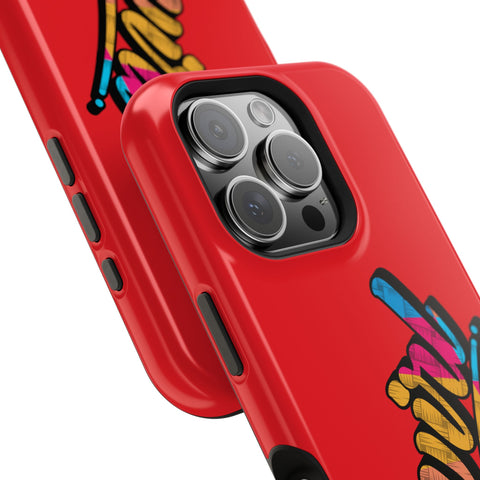 Dual-Layer Phone Case - Red