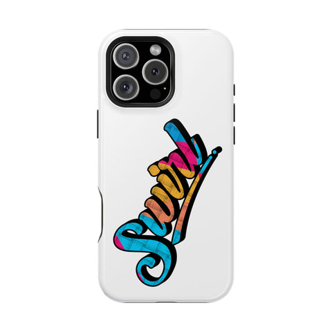 Dual-Layer Phone Case - White