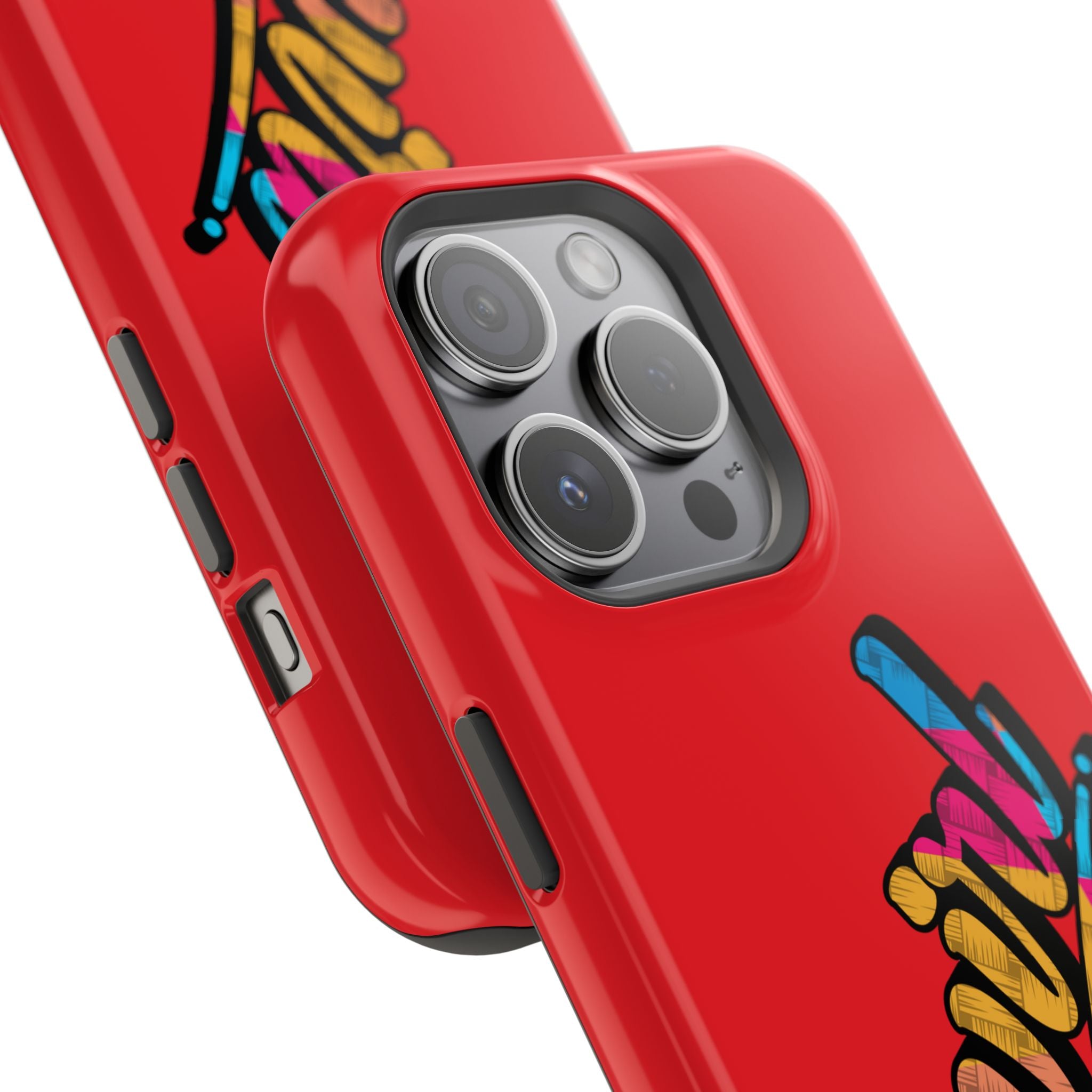 Dual-Layer Phone Case - Red