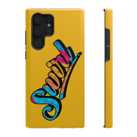 Dual-Layer Phone Case - Yellow