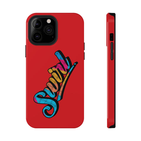 Dual-Layer Phone Case - Red