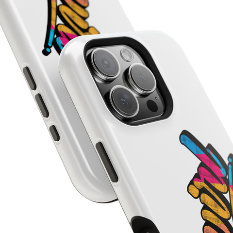 Dual-Layer Phone Case - White
