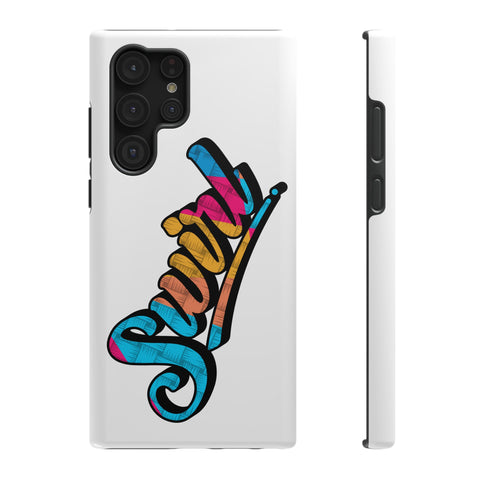 Dual-Layer Phone Case - White