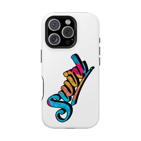 Dual-Layer Phone Case - White