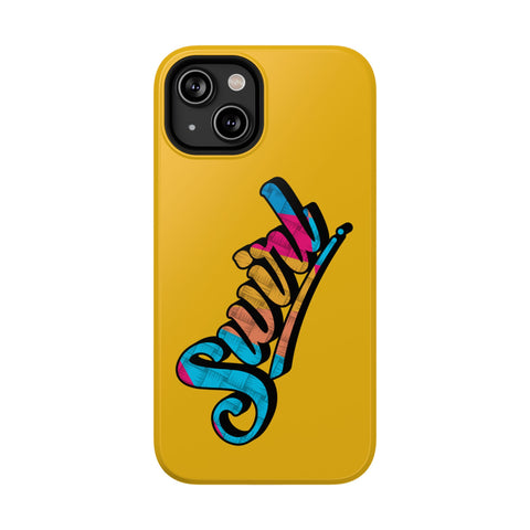 Dual-Layer Phone Case - Yellow