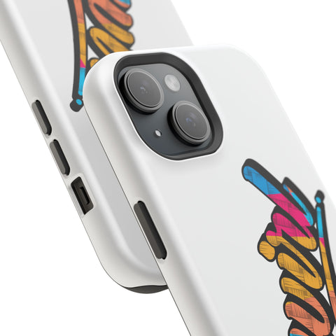 Dual-Layer Phone Case - White