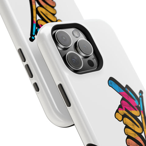 Dual-Layer Phone Case - White