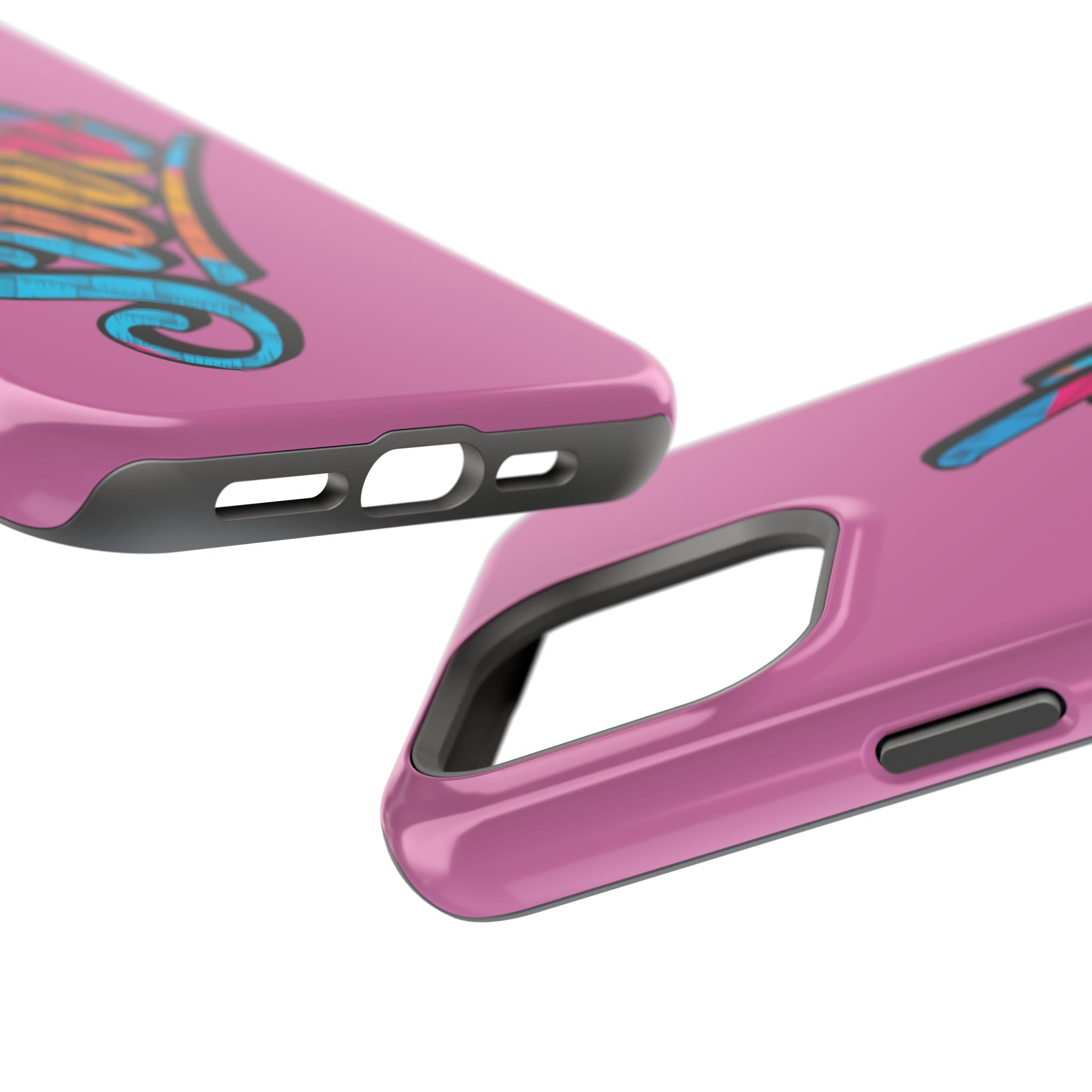 Dual-Layer Phone Case - Pink