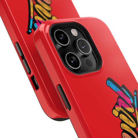 Dual-Layer Phone Case - Red