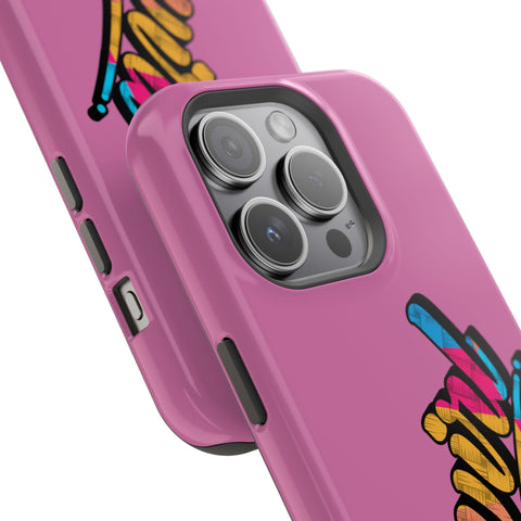 Dual-Layer Phone Case - Pink