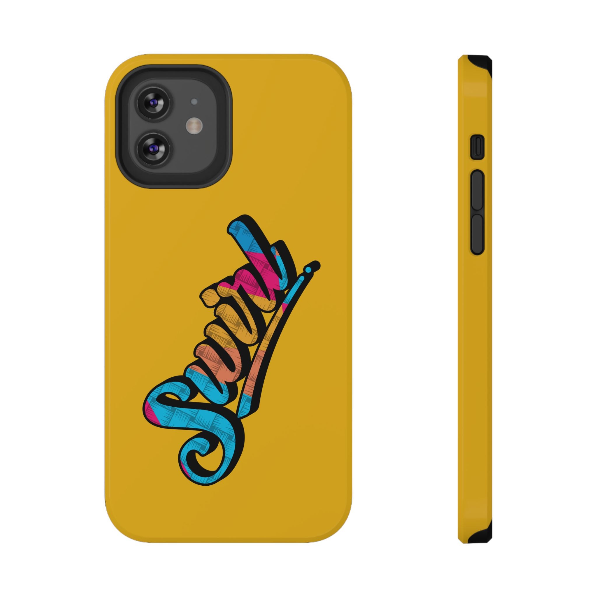 Dual-Layer Phone Case - Yellow