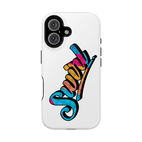 Dual-Layer Phone Case - White