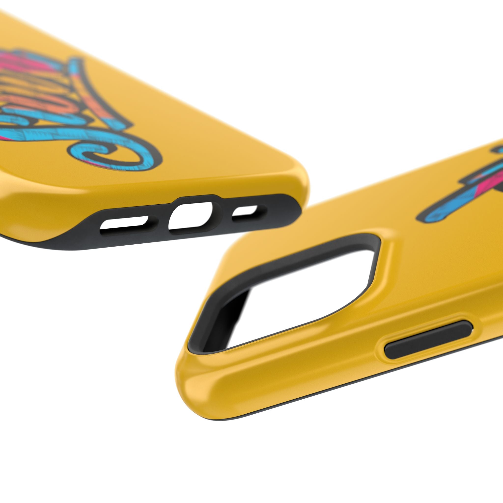 Dual-Layer Phone Case - Yellow
