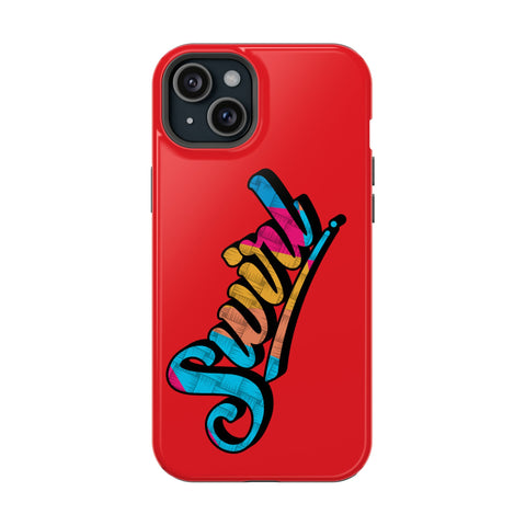 Dual-Layer Phone Case - Red