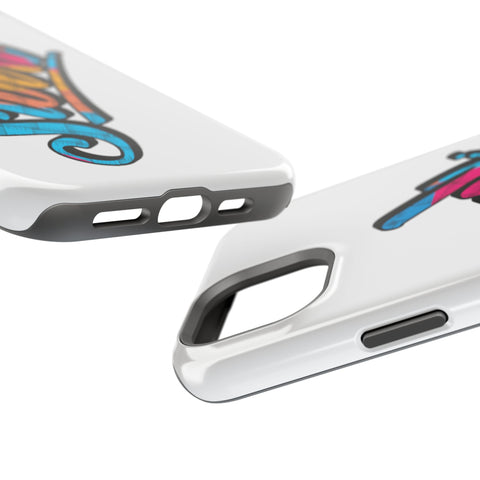 Dual-Layer Phone Case - White