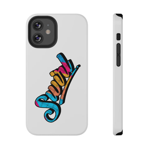 Dual-Layer Phone Case - White