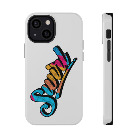 Dual-Layer Phone Case - White