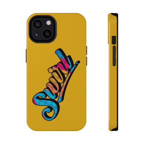 Dual-Layer Phone Case - Yellow