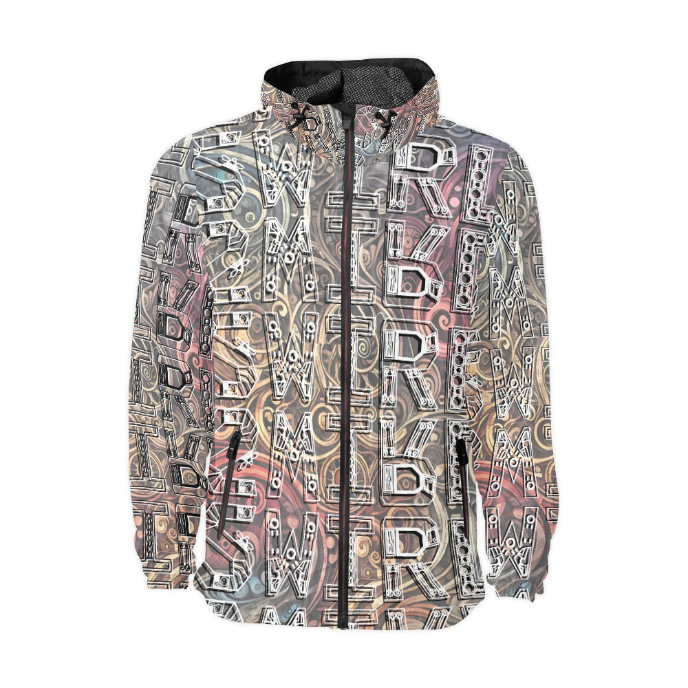 Unisex Hooded Windbreaker