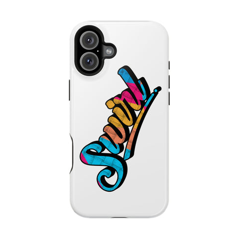 Dual-Layer Phone Case - White