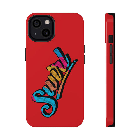 Dual-Layer Phone Case - Red