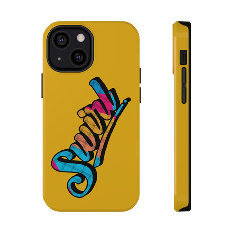 Dual-Layer Phone Case - Yellow