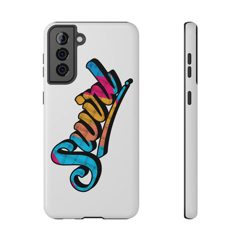 Dual-Layer Phone Case - White