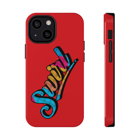 Dual-Layer Phone Case - Red