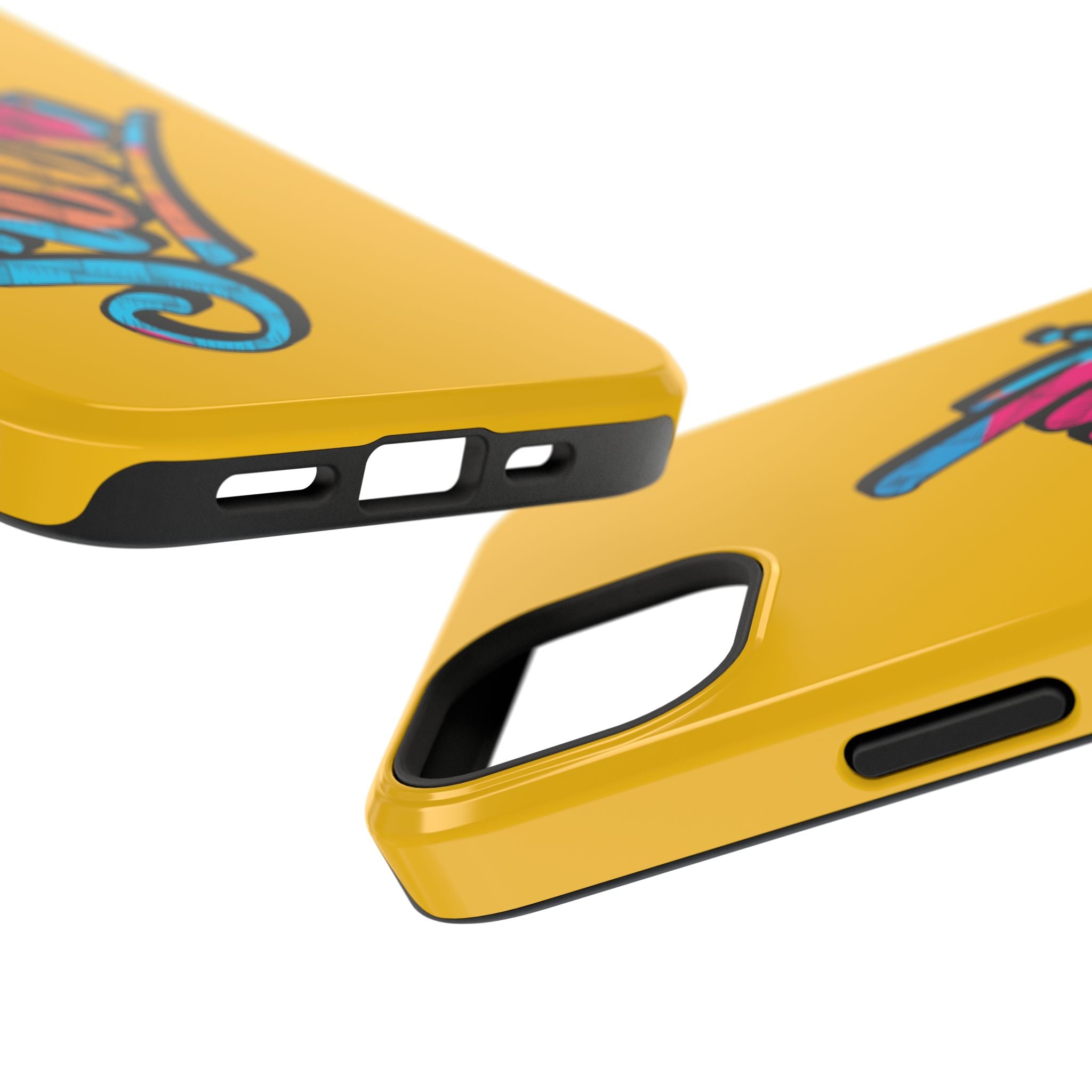 Dual-Layer Phone Case - Yellow