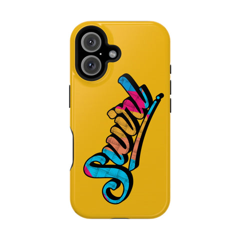 Dual-Layer Phone Case - Yellow