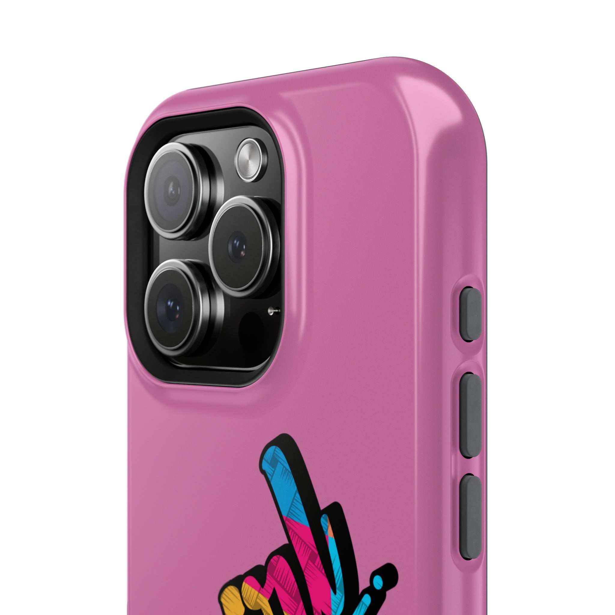 Dual-Layer Phone Case - Pink
