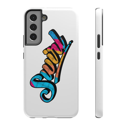 Dual-Layer Phone Case - White